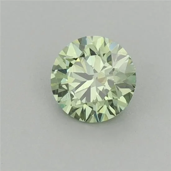 0.42 Carat Round Fancy Vivid Green VS2 Lab Diamond 1 0.42 Carat Round Fancy Vivid Green VS2 Lab Diamond