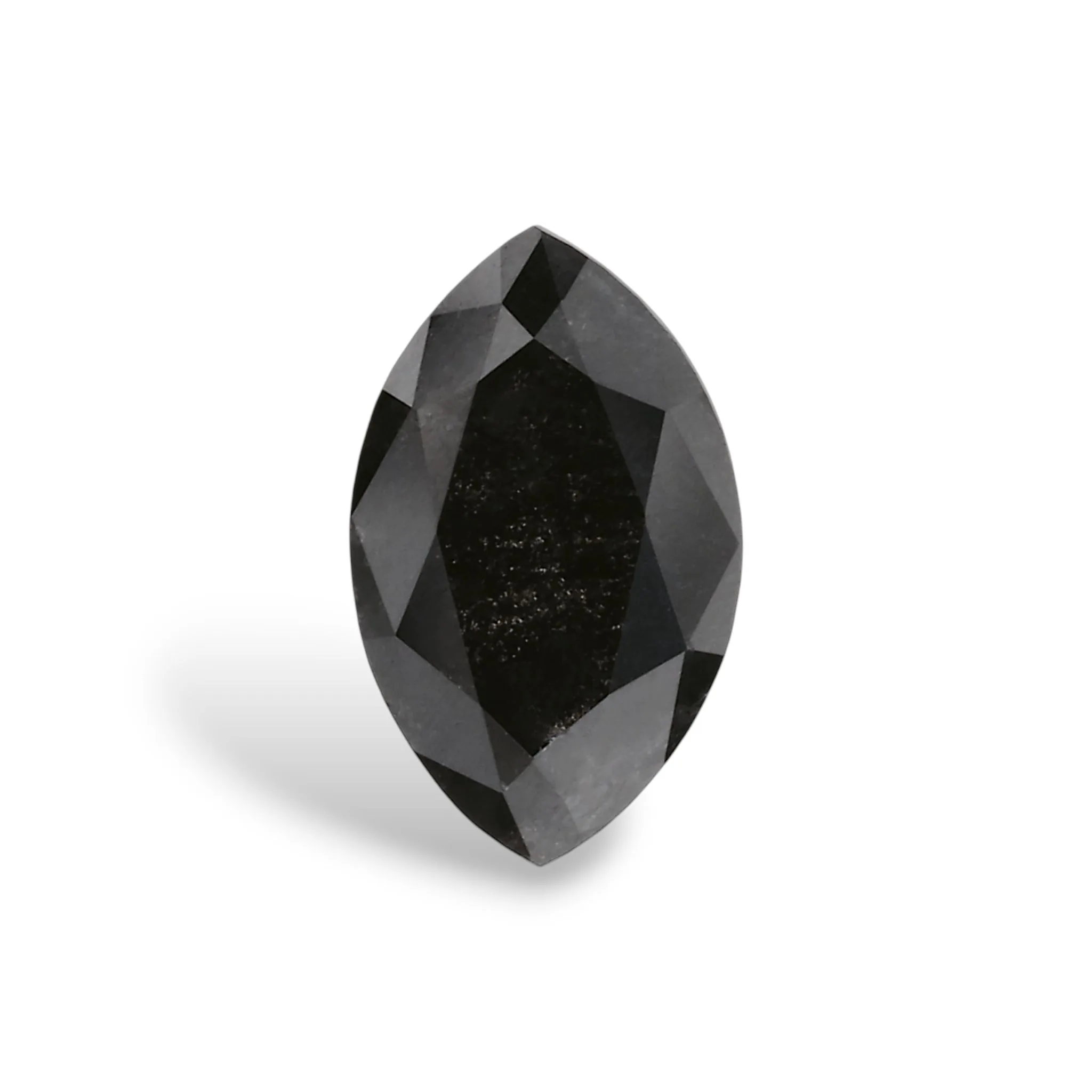 0.49 Carat Marquise Fancy Black VVS2 Natural Diamond 1 0.49 Carat Marquise Fancy Black VVS2 Natural Diamond