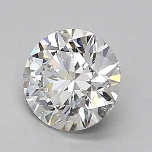 0.51 Carat Round F IF Natural Diamond