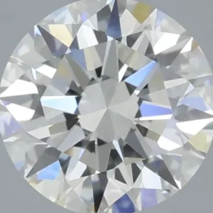 0.51 Carat Round H VVS2 Natural Diamond