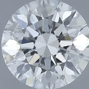 0.51 Carat Round H VVS2 Natural Diamond