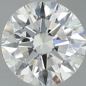 0.52 Carat Round H VVS2 Natural Diamond