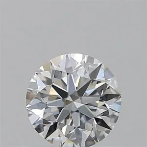 0.53 Carat Round F VS1 Natural Diamond
