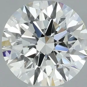 0.53 Carat Round H VVS2 Natural Diamond