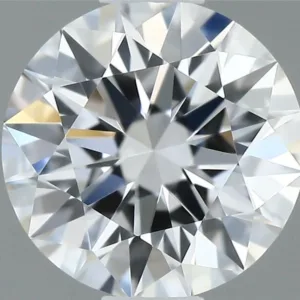 0.54 Carat Round D VVS2 Natural Diamond