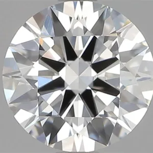0.6 Carat Round F VVS1 Natural Diamond