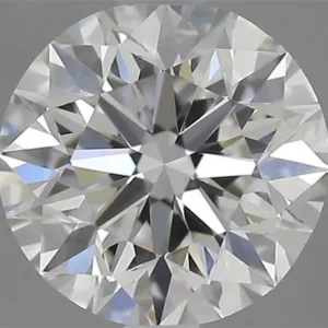 0.6 Carat Round I VVS2 Natural Diamond