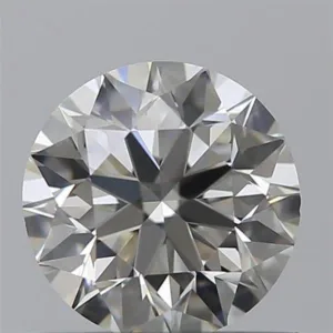 0.6 Carat Round I VVS2 Natural Diamond