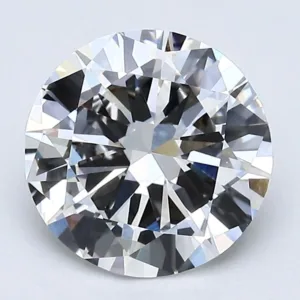0.65 Carat Round H VVS2 Natural Diamond