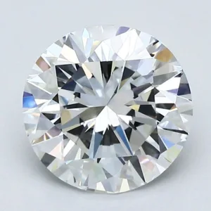 0.68 Carat Round F IF Natural Diamond