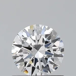 0.7 Carat Round D VS2 Natural Diamond
