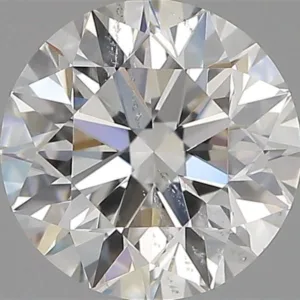 0.7 Carat Round F SI2 Natural Diamond