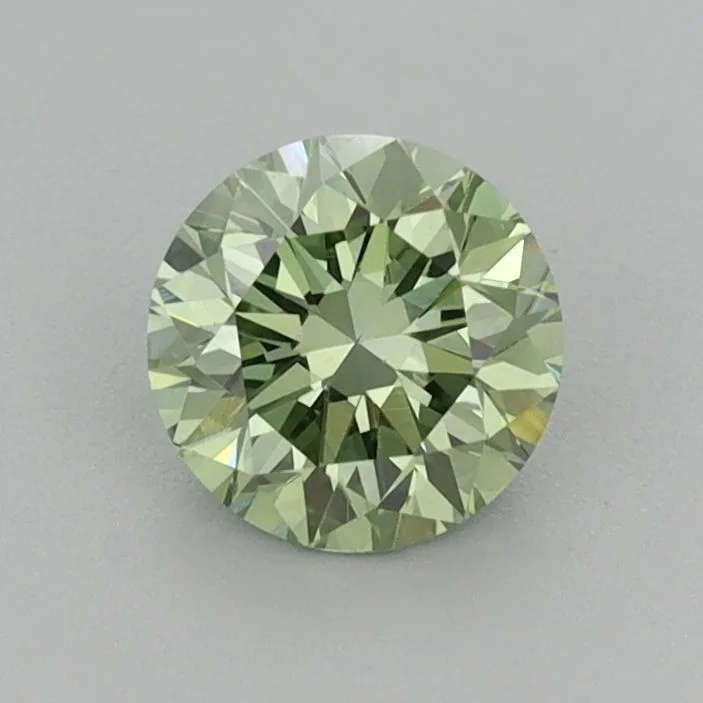 0.7 Carat Round Fancy Vivid Green VS1 Lab Diamond 1 0.7 Carat Round Fancy Vivid Green VS1 Lab Diamond