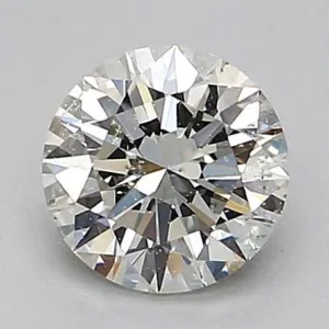 0.7 Carat Round I SI2 Natural Diamond