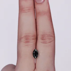 0.73 Carat Marquise Black Natural Diamond