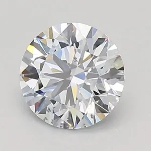 0.91 Carat Round Light Blue SI1 Lab Diamond