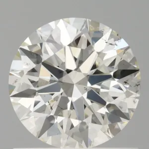 0.92 Carat Round J SI2 Natural Diamond