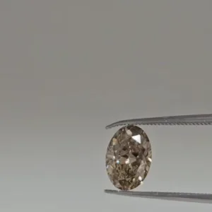 0.96 Carat Oval Fancy Brown Yellow VS2 Natural Diamond