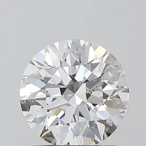 1 Carat Round D SI1 Natural Diamond