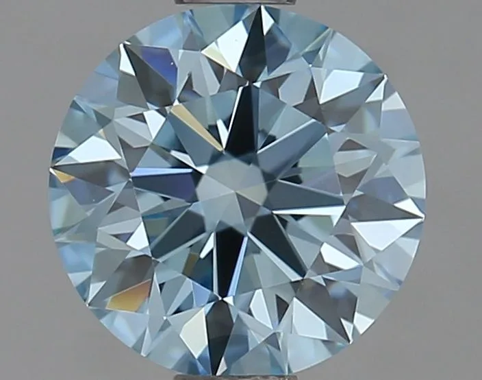 1 Carat Round Fancy Intense Blue VVS2 Lab Diamond 1 1 Carat Round Fancy Intense Blue VVS2 Lab Diamond