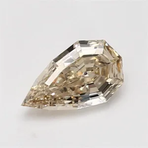 1.01 Carat Kite Fancy Light Brown VVS2 Natural Diamond