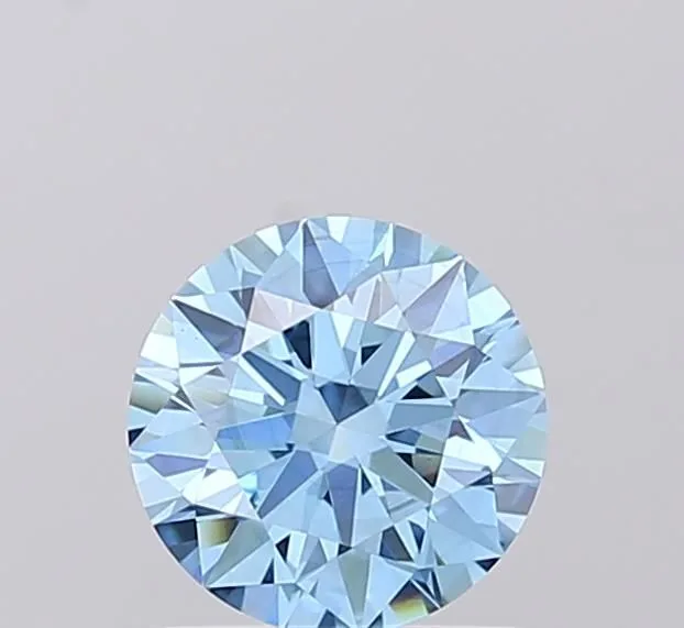 1.04 Carat Round Fancy Vivid Blue VS2 Lab Diamond 1 1.04 Carat Round Fancy Vivid Blue VS2 Lab Diamond