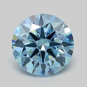 1.05 Carat Round Fancy Vivid Blue VS1 Lab Diamond