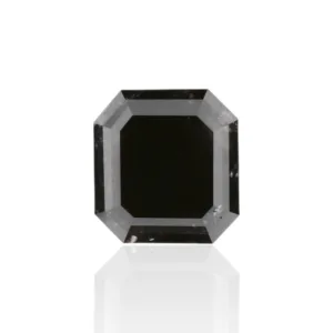 1.08 Carat Emerald Fancy Black VVS2 Natural Diamond