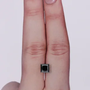 1.09 Carat Princess Black Natural Diamond