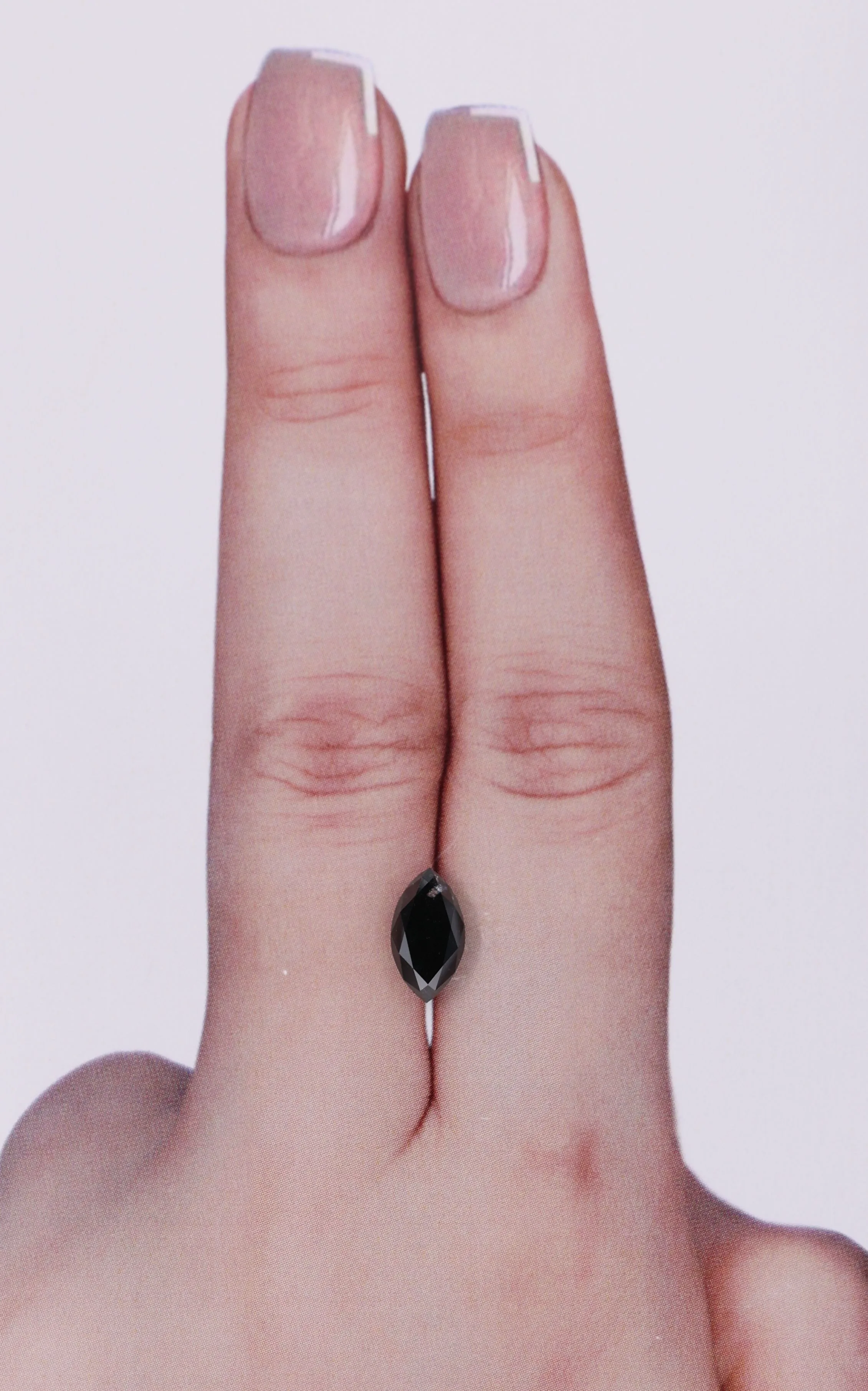 1.27 Carat Marquise Fancy Black VVS2 Natural Diamond 1 1.27 Carat Marquise Fancy Black VVS2 Natural Diamond