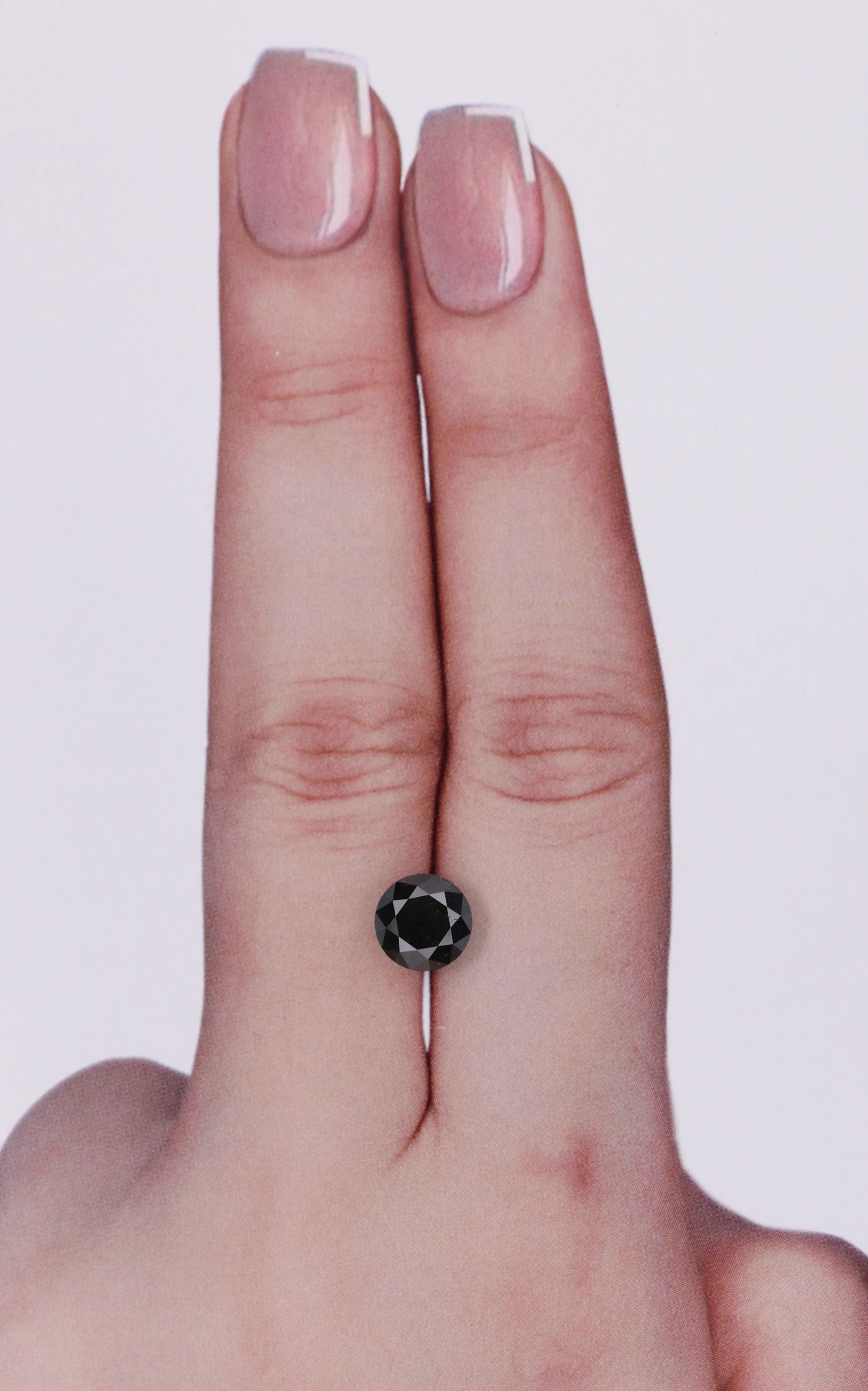 1.3 Carat Round Fancy Black VVS2 Natural Diamond 1 1.3 Carat Round Fancy Black VVS2 Natural Diamond