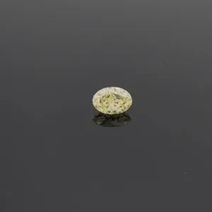 1.32 Carat Oval Fancy Yellow VS2 Natural Diamond