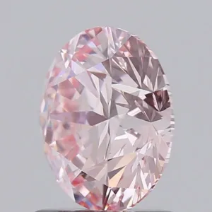 1.35 Carat Round Fancy Intense Pink VS1 Lab Diamond