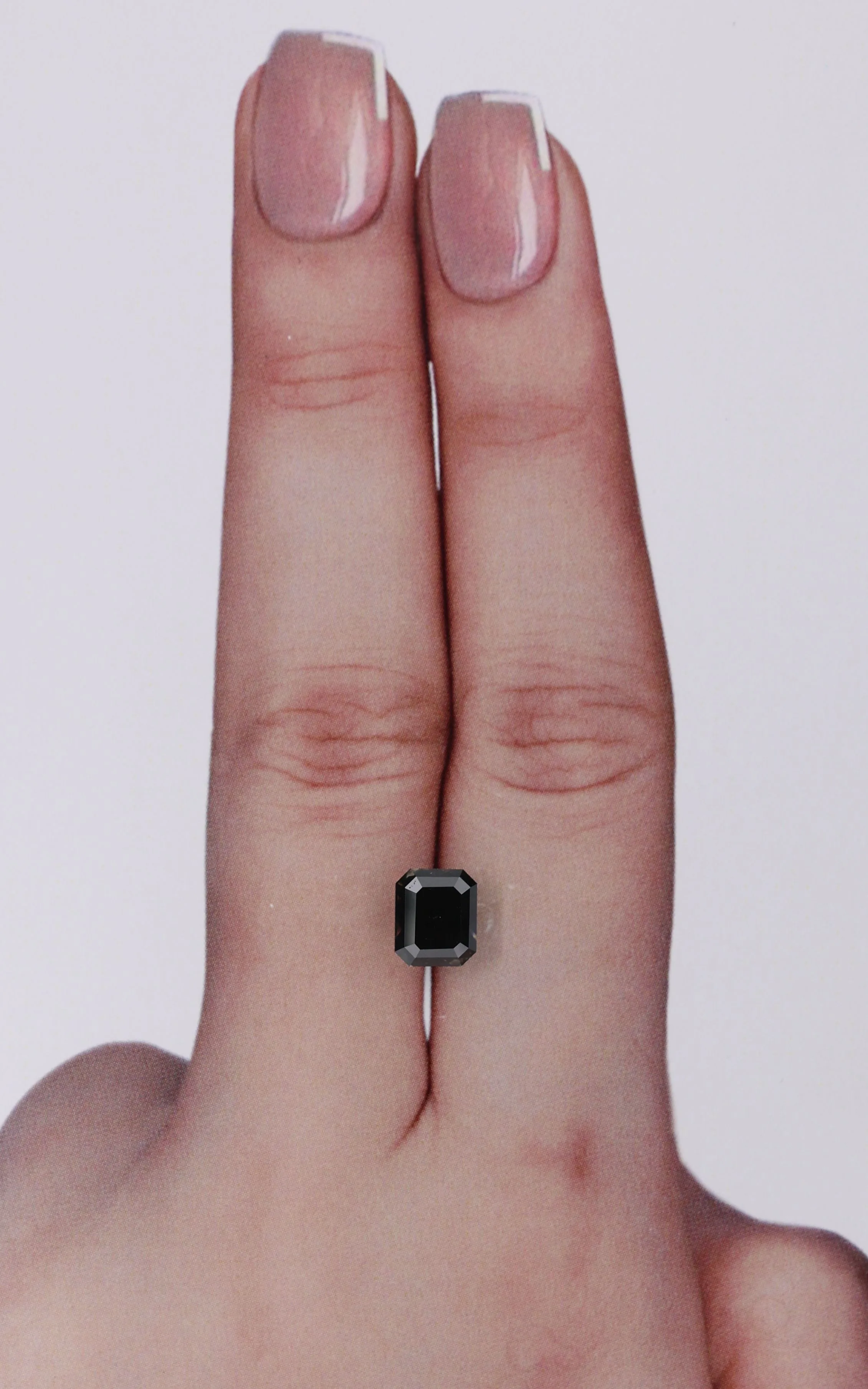1.4 Carat Emerald Black Natural Diamond 1 1.4 Carat Emerald Black Natural Diamond