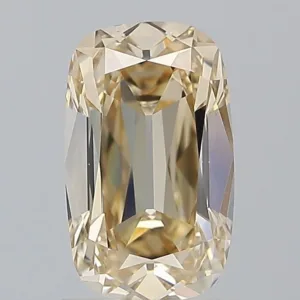1.51 Carat Old Miner Fancy Light Brown Yellow VS1 Natural Diamond