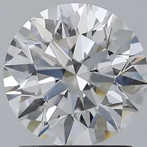 1.51 Carat Round F SI1 Natural Diamond
