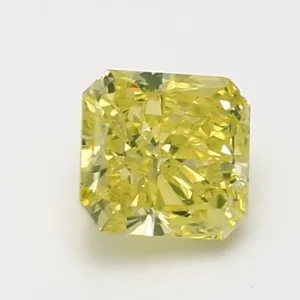 1.52 Carat Radiant Yellow SI2 Natural Diamond