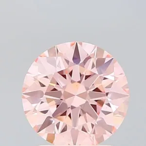 1.52 Carat Round Fancy Intense Pink VS1 Lab Diamond