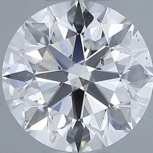1.58 Carat Round G SI2 Natural Diamond