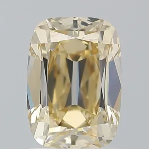1.61 Carat Old Miner Fancy Light Brown Yellow VVS1 Natural Diamond
