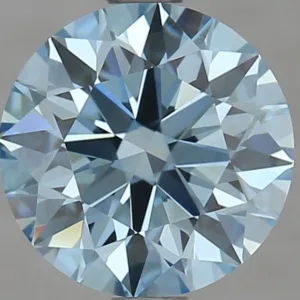 1.62 Carat Round Fancy Vivid Blue VS1 Lab Diamond