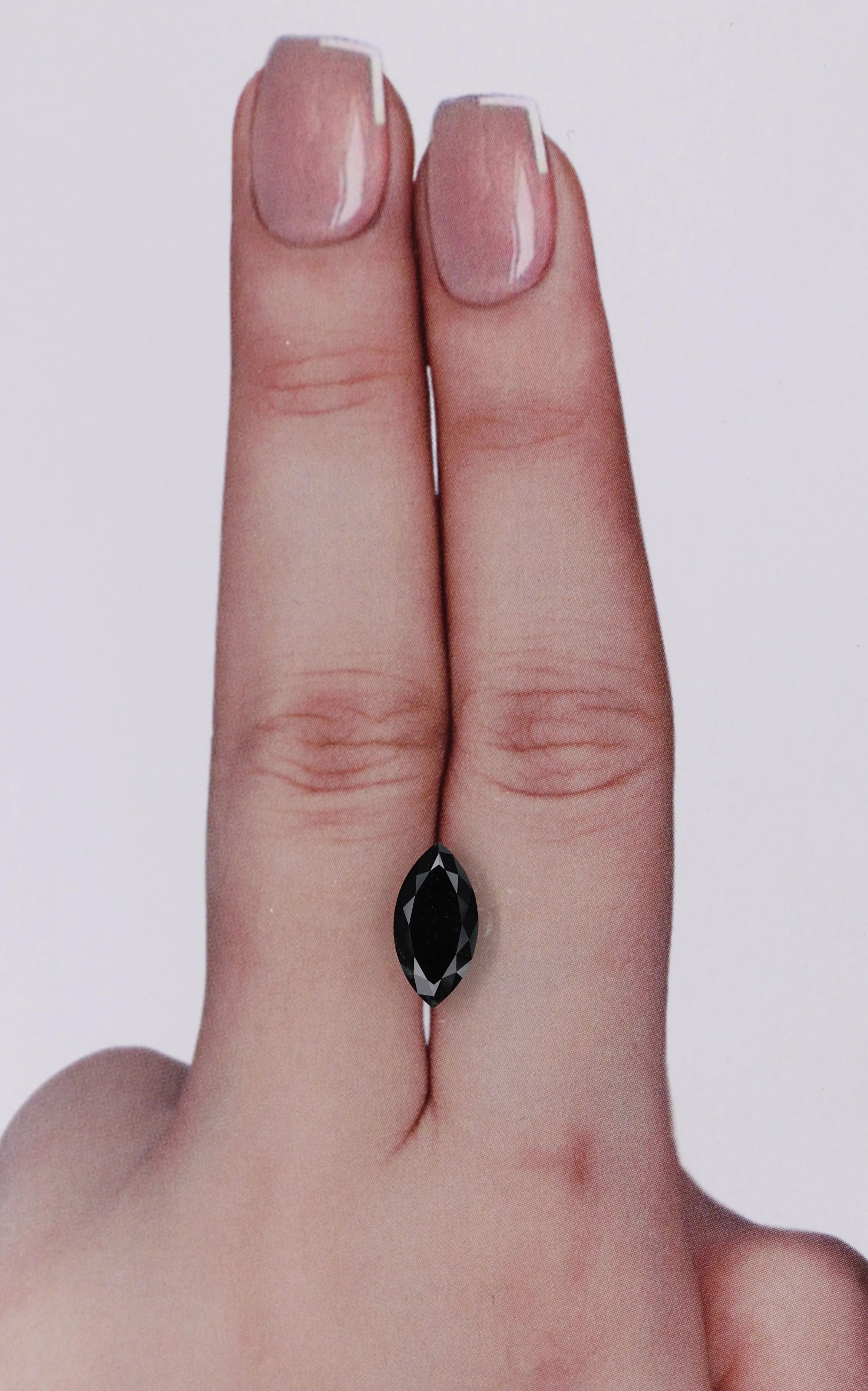 1.67 Carat Marquise Black Natural Diamond 1 1.67 Carat Marquise Black Natural Diamond