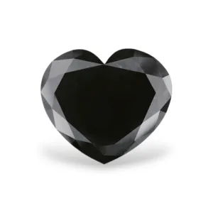 13.27 Carat Heart Fancy Black VVS2 Natural Diamond