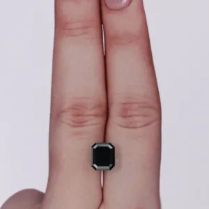 2 Carat Emerald Black Natural Diamond