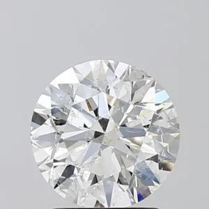2 Carat Round F SI2 Natural Diamond