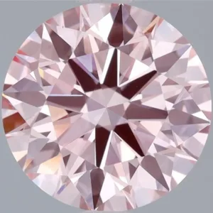 2 Carat Round Fancy Intense Pink VS1 Lab Diamond