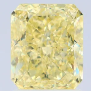 2.01 Carat Radiant Fancy Yellow VS1 Natural Diamond