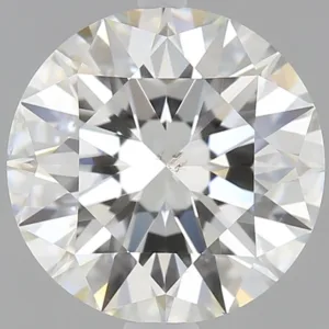 2.01 Carat Round H SI2 Natural Diamond