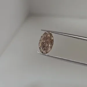 2.02 Carat Oval Fancy Brown Yellow VVS1 Natural Diamond