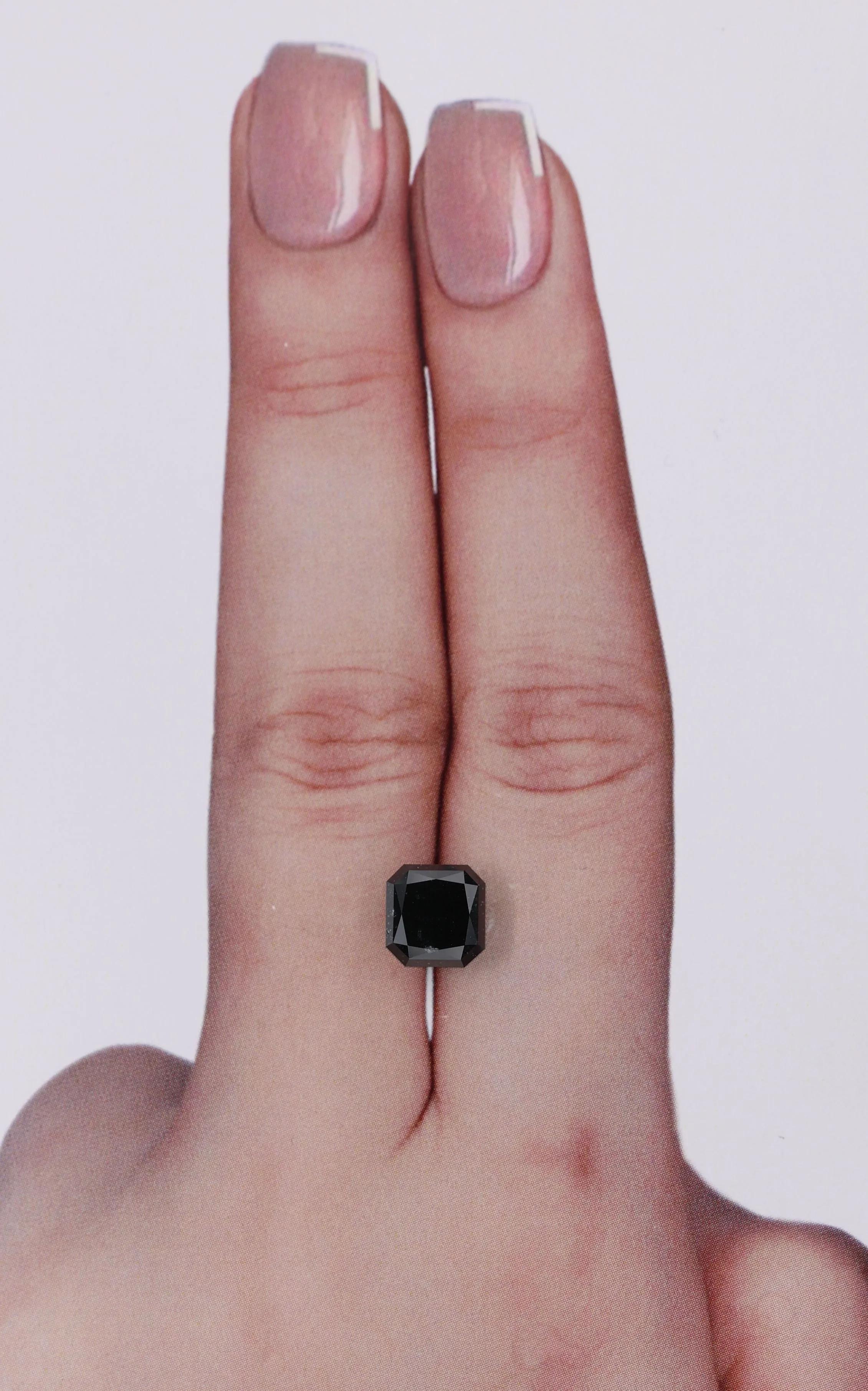2.1 Carat Radiant Black Natural Diamond 1 2.1 Carat Radiant Black Natural Diamond